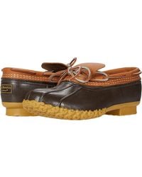 L.L. Bean - Bean Boots Rubber Moc Shoes Tan/ 6 D - Lyst