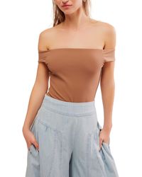 Free People - Off To The Races Bodysuit - Lyst