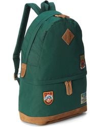 Polo Ralph Lauren - Ranger Suede-trim Backpack - Lyst