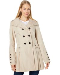 Women's Calvin Klein Raincoats and trench coats from $87 | Lyst