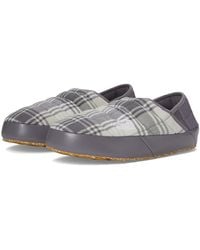The North Face - Thermoball Traction Mule V Novelty (Lunar Stone Yarn Dye Plaid/Lunar Stone) Shoes - Lyst