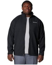 Columbia Big Tall Ascender Softshell Jacket Collegiate Jacket in Blue for Men Lyst