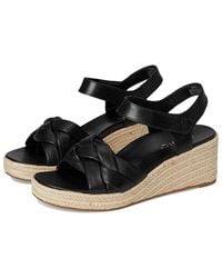 Vionic - Saratoga Espadrille Sandals Wedge Shoes - Lyst