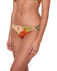 Lauren by Ralph Lauren - Island Tropical Rattan Ring Hipster Bikini Bottom - Lyst