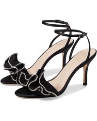 Loeffler Randall - Estella Pleated Ruffle High Heel Sandals With Ankle Strap - Lyst