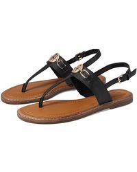 Tommy Hilfiger - Bexlee Sandals, Leather/Rubber - Lyst