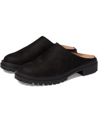 leather lug mule