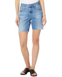 AG Jeans - Ex-boyfriend High Rise Slouchy Short In 18 Years Ceremony - Lyst