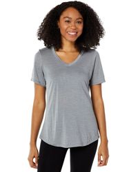 smartwool v neck t shirt