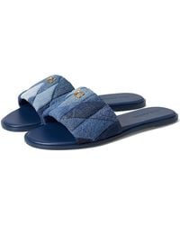 COACH - Holly Sandals With Quilting Dress Sandals, Leather/Rubber - Lyst