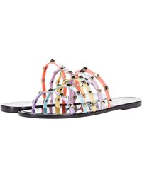 charli flat slide sandals