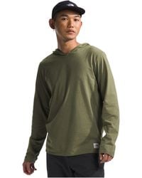 The North Face - L/s Heritage Patch Hoodie Tee - Lyst