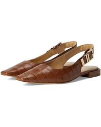 Michael Kors - Darrington Sling Flat High Heels, Faux Leather - Lyst