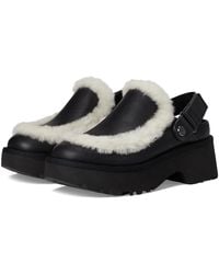 UGG - Esmee Leather Clogs Shoes 7 B - Lyst