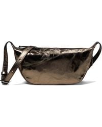 Madewell - The Sling Crossbody Bag In Metallic Leather - Lyst