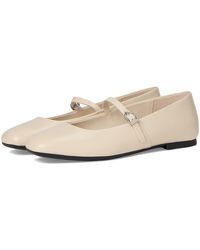 Ecco - Margot Mary Jane Ballerina Ballet Flat Shoes, Leather - Lyst