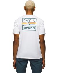 Prana - Graphic Short Sleeve Tee Standard Fit - Lyst