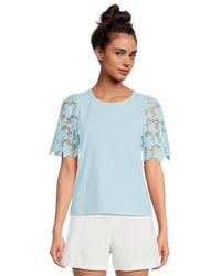 Lilly Pulitzer - Sebene Knit Top Clothing, Cotton - Lyst