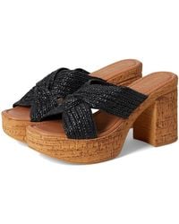 Seychelles - Adorned Raffia Slide Sandal Dress Sandals, Synthetic - Lyst