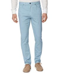 Johnston & Murphy - Overdyed Jeans In Blue - Lyst