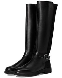 Ecco - Metropole Amsterdam Tall Boots Boots, Leather/Textile - Lyst