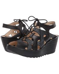 Fly London Leather Iexi452fly in Black Save 30% Lyst FLY LONDON YANE003FLY |