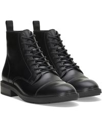 Vince Camuto - Ferko Lace-up Cap Toe Boot - Lyst