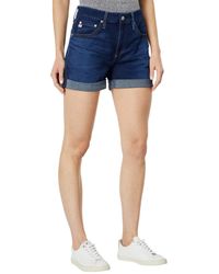ag becke denim shorts