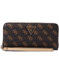 guess laurel large zip around