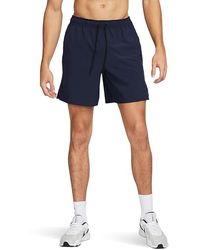 Nike - Dri-Fit Unlimited Woven 7 Unlined Shorts Workout Obsidian//Obsidian Sm, Mesh/Polyester/Spandex - Lyst