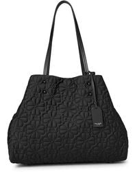 Kate Spade - Tilly Quilted Large Tote Bag Tote Handbags, Leather - Lyst