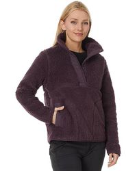 L.L. Bean - Sherpa Fleece Pullover Jacket, Fleece/Nylon - Lyst