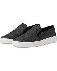 MICHAEL Michael Kors Keaton Quilted Slip on in Gray Lyst