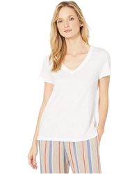 Hanro - Sleep Lounge Short Sleeve V-neck Shirt - Lyst