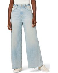 Hudson Jeans - James High-rise Wide Leg Barefoot In Iris - Lyst