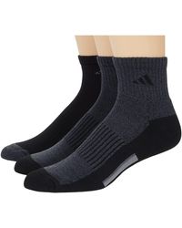 adidas Cushioned X 3 Quarter Socks 3-pair - Black