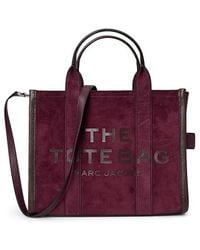 Marc Jacobs - The Suede Medium Tote Bag Tote Handbags, Leather - Lyst