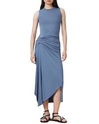 AllSaints - Rivi Sleeveless Dress Dress Uk 4 (Us 0) Elastane/Polyester - Lyst