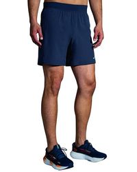 Brooks - Sherpa 7 Shorts ( Slate) Shorts - Lyst