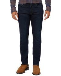 PAIGE - Slim Straight Denim Jeans - Lyst