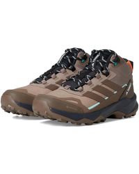 adidas Originals - Terrex Skychaser Ax5 Mid Top Gore-Tex Hiking Shoes Climbing Shoes Trace/Earth Strata/Semi Impact 9 B - Lyst