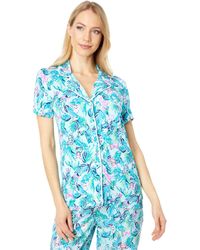 Lilly Pulitzer Short-sleeve tops for Women - Up to 58% off at Lyst.com