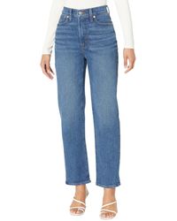 Madewell Normcore Perfect Vintage Straight Jeans In Mayfield Wash - Blue