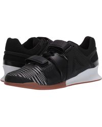 reebok legacy lifter black gold