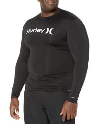Hurley - One Only Quick Dry Long Sleeve Rashguard - Lyst