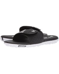 Under Armour Slippers for Men | Online Sale up to 18% off | Lyst