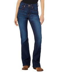 Ariat Real High-rise Ballary Bootcut Jeans - Blue