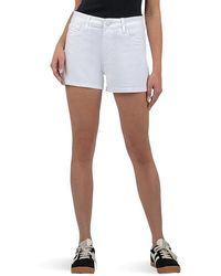 Kut From The Kloth - Jane High-Rise Shorts With Five Pockets With Regular Hem Jumpsuit & Rompers One Piece - Lyst
