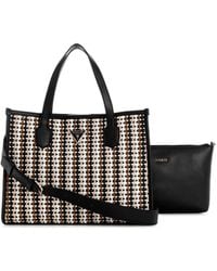Guess - Silvana Double Compartment Tote - Lyst