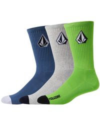 Volcom - Full Stone Socks 3-pack - Lyst